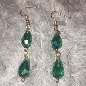 Long earrings. Worn once